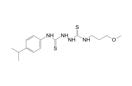 1-(p-cumenyl)-2,5-dithio-6-(3-methoxypropyl)biurea