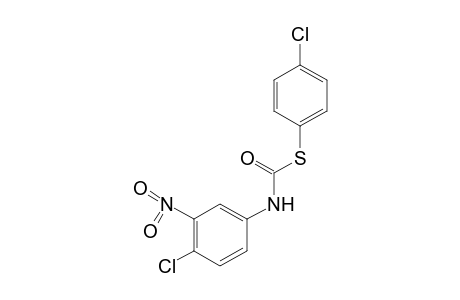 4-chloro-3-nitrothiocarbanilic acid, S-(p-chlorophenyl) ester