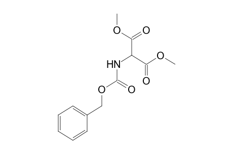 (carboxyamino)malonic acid, N-benzyl dimethyl ester