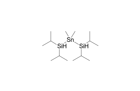 bis(Diisopropylsilyl)dimethylstannane