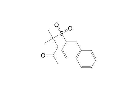 4-Methyl-4-(2-naphthylsulfonyl)-2-pentanone