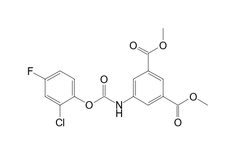 5-(carboxyamino)isophthalic acid, 5-(2-chloro-4-fluorophenyl) 1,3-dimethyl ester