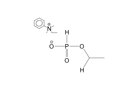 Ethylphosphorous acid, dimethyl(phenyl)ethylammonium salt