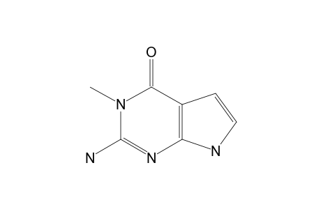 2-AMINO-3-METHYL-PYRROLO-[2,3-D]-PYRIMIDIN-4-ONE