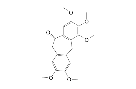 2,3,6,7,8-Pentamethoxy-5,11-dihydro-10H-dibenzo[a,d]cyclohepten-10-one