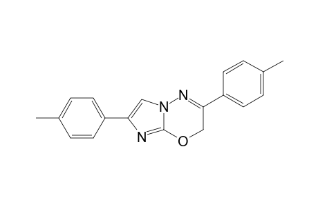 3,7-Bis(4-methylphenyl)-2H-imidazo[2,1-b][1,3,4]oxadiazine