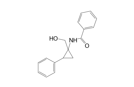 N-[1-(hydroxymethyl)-2-phenylcyclopropyl]benzamide