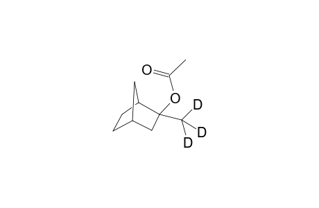 2-exo-Trideuteriomethyl-2-endoacetoxybicyclo[2.2.1]heptane