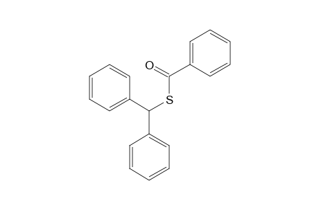 thiobenzoic acid, S-(diphenylmethyl)ester