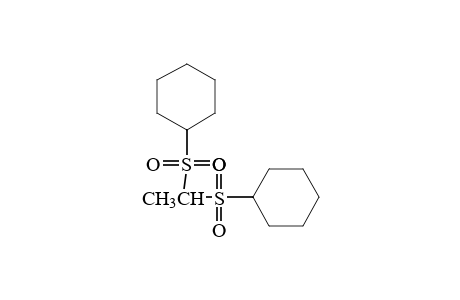 ETHANE, 1,1-BIS/CYCLOHEXYLSULFONYL/-,