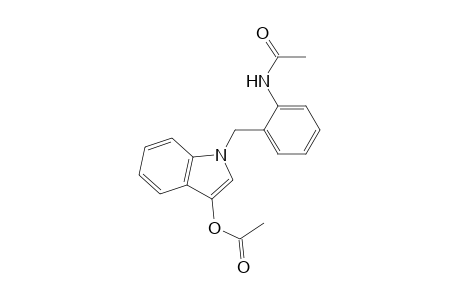 Acetamide, N-[2-[[3-(acetyloxy)-1H-indol-1-yl]methyl]phenyl]-