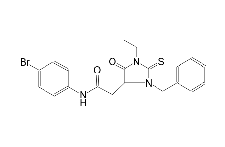 4-imidazolidineacetamide, N-(4-bromophenyl)-1-ethyl-5-oxo-3-(phenylmethyl)-2-thioxo-