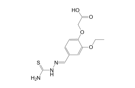 (4-{(E)-[(aminocarbothioyl)hydrazono]methyl}-2-ethoxyphenoxy)acetic acid