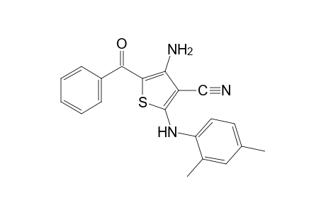 4-amino-5-benzoyl-2-(2,4-xylidino)-3-thiophenecarbonitrile