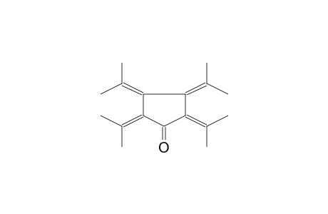 2,3,4,5-tetra(propan-2-ylidene)-1-cyclopentanone