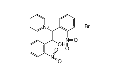 1-[1,2-bis(o-nitrophenyl)-2-hydroxyethyl]pyridinium bromide