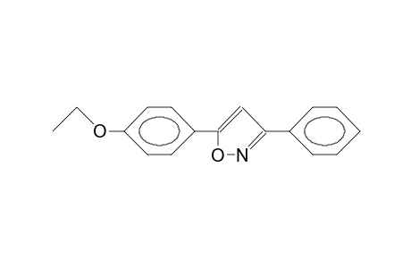 5-(PARA-ETHOXY-PHENYL)-3-PHENYL-ISOXAZOLE
