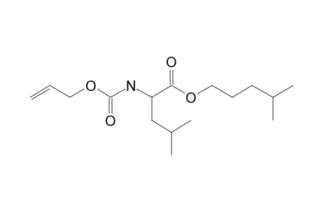 L-Leucine, N-allyloxycarbonyl-, isohexyl ester