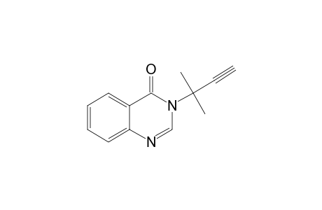 3-[1,1-DIMETHYLPROPYNYL]-QUINAZOLIN-4-(3-H)-ONE