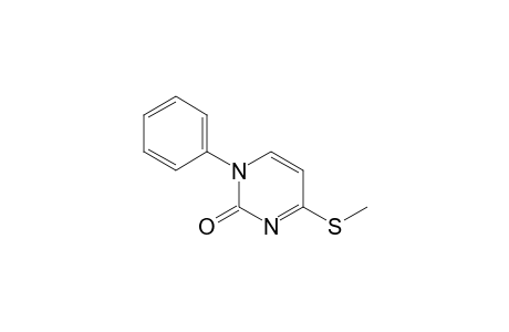 4-METHYLSULFANYL-1-PHENYLPYRIMIDIN-2(1H)-ONE