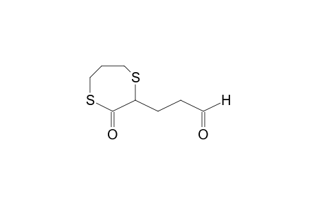 3-(3-Oxo-1,4-dithiepan-2-yl)propanal