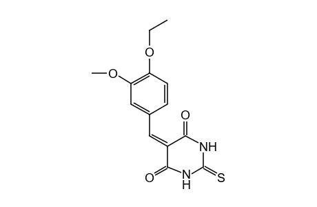 5-(4-ethoxy-3-methoxybenzylidene)-2-thiobarbituric acid