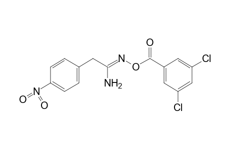 O-(3,5-dichlorobenzoyl)-2-(p-nitrophenyl)acetamidoxime