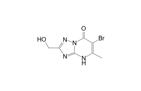 [1,2,4]triazolo[1,5-a]pyrimidin-7(4H)-one, 6-bromo-2-(hydroxymethyl)-5-methyl-