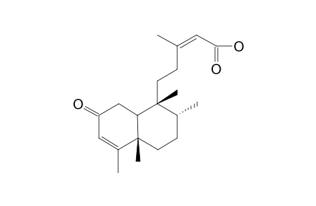 (13Z)-2-OXO-5B,10B-cis-17A,20B-CLERODA-3,13(14)-DIENE-15-OIC ACID