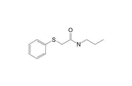 Acetamide, 2-phenylthio-N-propyl-