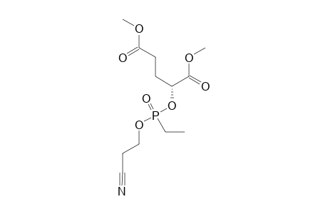 (+)-P-2-(S)-[2-CYANOETHOXY-(ETHYL)-PHOSPHINOYLOXY]-PENTANEDIOIC-ACID-DIMETHYLESTER