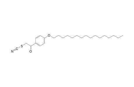 thiocyanic acid, p-(hexadecyloxy)phenacyl ester