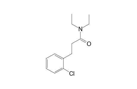 o-CHLORO-N,N-DIETHYLHYDROCINNAMAMIDE