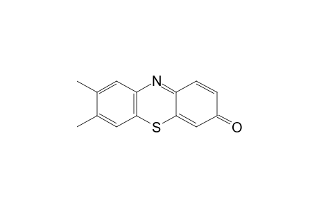 7,8-dimethyl-3H-phenothiazin-3-one