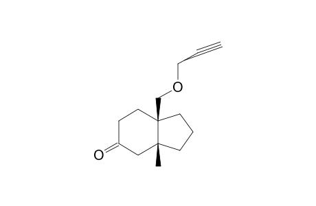 (3AR*,7AR*)-3A-METHYL-7A-(PROP-2''-YNYLOXYMETHYL)-OCTAHYDRO-5H-INDEN-5-ONE