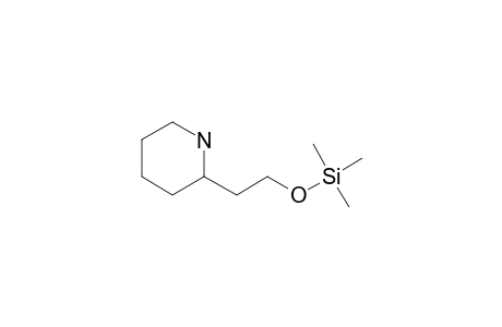 2-(Piperidin-2-yl)ethan-1-ol, tms