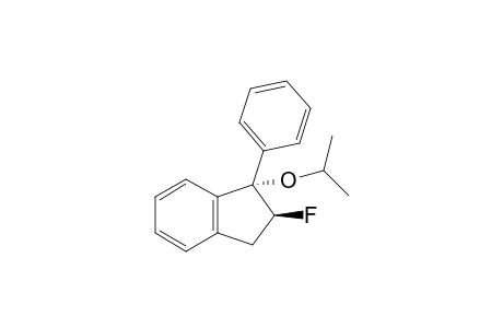 (+-)-r-1-Phenyl-1-i-propoxy-t-2-fluoroindane