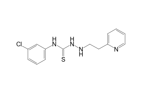 4-(m-chlorophenyl)-1-[2-(2-pyridyl)ethyl]-3-thiosemicarbazide