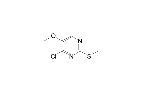 4-Chloro-5-methoxy-2-methylthiopyrimidine