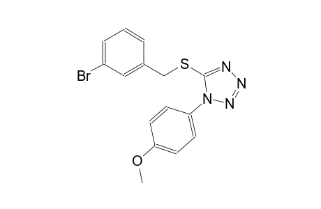 4-{5-[(3-bromobenzyl)sulfanyl]-1H-tetraazol-1-yl}phenyl methyl ether