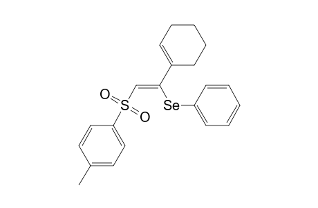 (Z)-1-(1-cyclohexenyl)-1-(phenylseleno)-2-(p-toluenesulfonyl)ethene