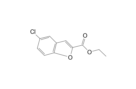 5-chloro-2-benzofurancarboxylic acid, ethyl ester