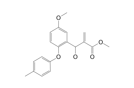 2-[Hydroxy-(5-methoxy-2-p-tolyloxy-phenyl)-methyl]-acrylic acid methyl ester