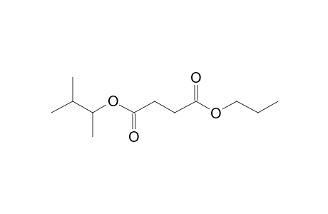 Succinic acid, 3-methylbut-2-yl propyl ester