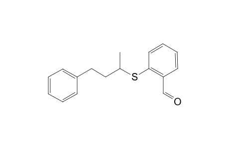 (rac)-2-(4-Phenylbutan-2-ylthio)benzaldehyde