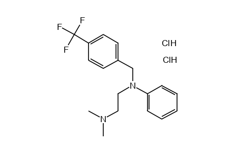 N,N-DIMETHYL-N'-PHENYL-N'-[p-(TRIFLUOROMETHYL)BENZYL]ETHYLENEDIAMINE, DIHYDROCHLORIDE