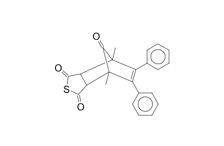 2-Norbornen-5,6-dicarboxylic acid thiaanhydride, 1,4-dimethyl-7-oxo-2,3-diphenyl-