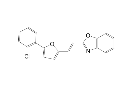 benzoxazole, 2-[(E)-2-[5-(2-chlorophenyl)-2-furanyl]ethenyl]-
