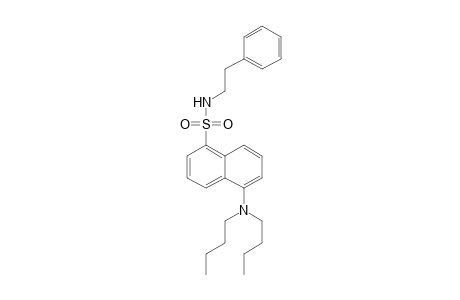 1-Naphthalenesulfonamide, 5-(dibutylamino)-N-(2-phenylethyl)-