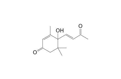 4-(3-Oxo-1-butenyl)-4-hydroxy-3,5,5-trimethyl-2-cyclohexen-1-one